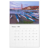 Calendrier The Golden Gate Bridge San Francisco (Feb 2026)