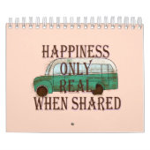 Calendrier The Magic Bus: Happiness Only Real When Shared - (Protection)