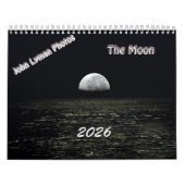 Calendrier The Moon 2026 Photo Calendar (Protection)