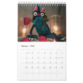 Calendrier The Official Kickey 2026 Wall Calendar! (Feb 2026)