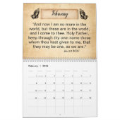 Calendrier The Prayers of Christ - Larger Print Edition (Feb 2026)