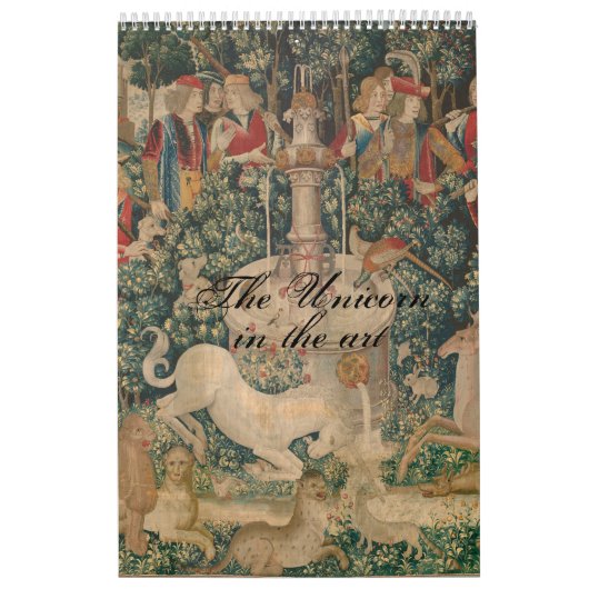 Calendrier The Unicorn in the art (Protection)
