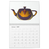 Calendrier Théières (Jan 2027)