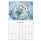 Calendrier thématique sur les fleurs, le feuillage (Jan 2027)