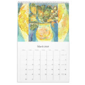 Calendrier thématique sur les fleurs, le feuillage (Mar 2026)