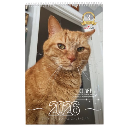 Calendrier Third Edition 2026 Calendar (Protection)