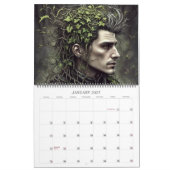 Calendrier THORES de Ivy et Bat Art gothique (Jan 2027)