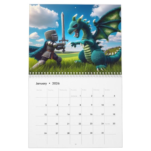 Calendrier Threads enchantés : Une année d'aventures Amigurum (Jan 2026)
