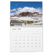Calendrier Tibet (Jan 2027)