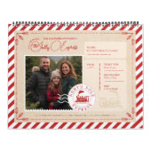 Calendrier Ticket de Noël du train d'Express du Pôle Nord (Protection)