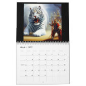 Calendrier Tigre blanc chinois #1 (Mar 2027)