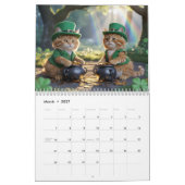 Calendrier Tigre Orange (Mar 2027)