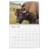 Calendrier Tigre Orange (Feb 2027)