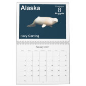 Calendrier Timbres de potage de l'Alaska (Jan 2027)