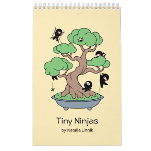 Calendrier Tiny Ninjas