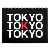 Calendrier TOKYO Flag japonais (Protection)