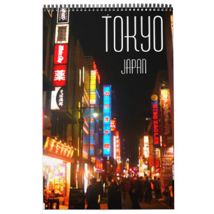 Calendrier tokyo japon
