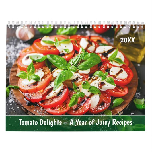 Calendrier Tomato Delights – A Year of Juicy Recipes (Protection)