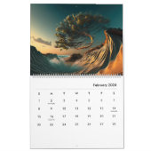 Calendrier Torrey Pines : Merveilles balayées par le vent (Feb 2026)