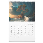 Calendrier Torrey Pines : Merveilles balayées par le vent (Mar 2026)