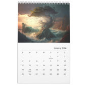 Calendrier Torrey Pines : Merveilles balayées par le vent (Jan 2026)