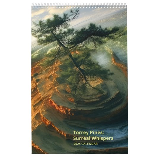 Calendrier Torrey Pines : Whispers Surreal (Protection)