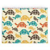Calendrier Tortue multicolore (Protection)