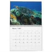 Calendrier Tortues de mer de Corail 2021 (Feb 2027)
