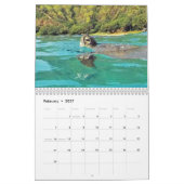 Calendrier Tortues d'Hawaï (Feb 2027)