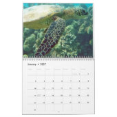 Calendrier Tortues hawaïennes (Jan 2027)