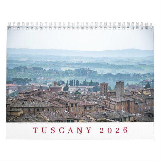 Calendrier toscan 2026 (Protection)