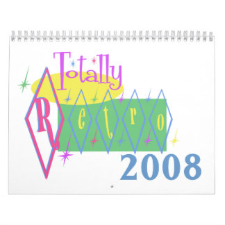 Calendrier totalement rétro
