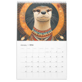 Calendrier Totem Animals Calendar 2026 – Spirit & Nature (Jan 2026)