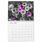 Calendrier Touche De Couleur Fleurs Et Nature (Jan 2027)