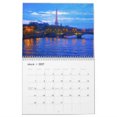 Calendrier TOUR EIFFEL (Mar 2027)