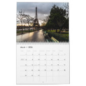 Calendrier tour Eiffel (Mar 2026)