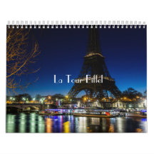 Calendrier tour Eiffel