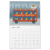Calendrier Touriste (Jan 2027)