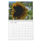 Calendrier Tournesol (Jan 2026)