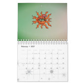 Calendrier Tous les rayons de champignons du soleil (Feb 2027)