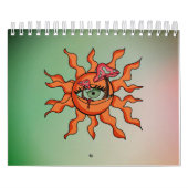 Calendrier Tous les rayons de champignons du soleil (Protection)