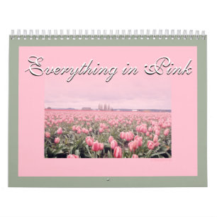 Calendrier Tout est en rose 2018