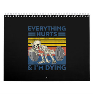 Calendrier Tout fait mal au cadeau de remise en forme Ness Gy