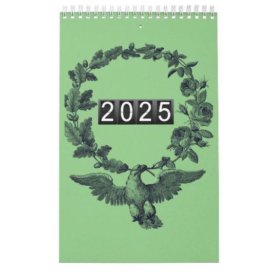 Calendrier Toutes sortes de Beaux Oiseaux de la Nature Calend (Protection)