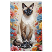 Calendrier Toutes sortes de chats (Protection)
