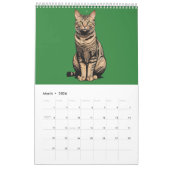 Calendrier Toutes sortes de chats (Mar 2026)