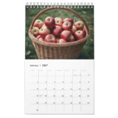 Calendrier Toutes sortes de nourriture (Jan 2027)