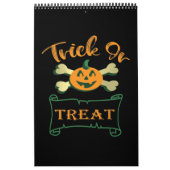 Calendrier Tracer ou traiter les os croisés citrouille Hallow (Protection)