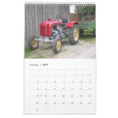 Calendrier Tracteurs vintages 2025 Traktor Kalender (Jan 2027)