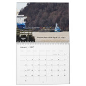 Calendrier Traction subite de remorquage d'océan de (Jan 2027)